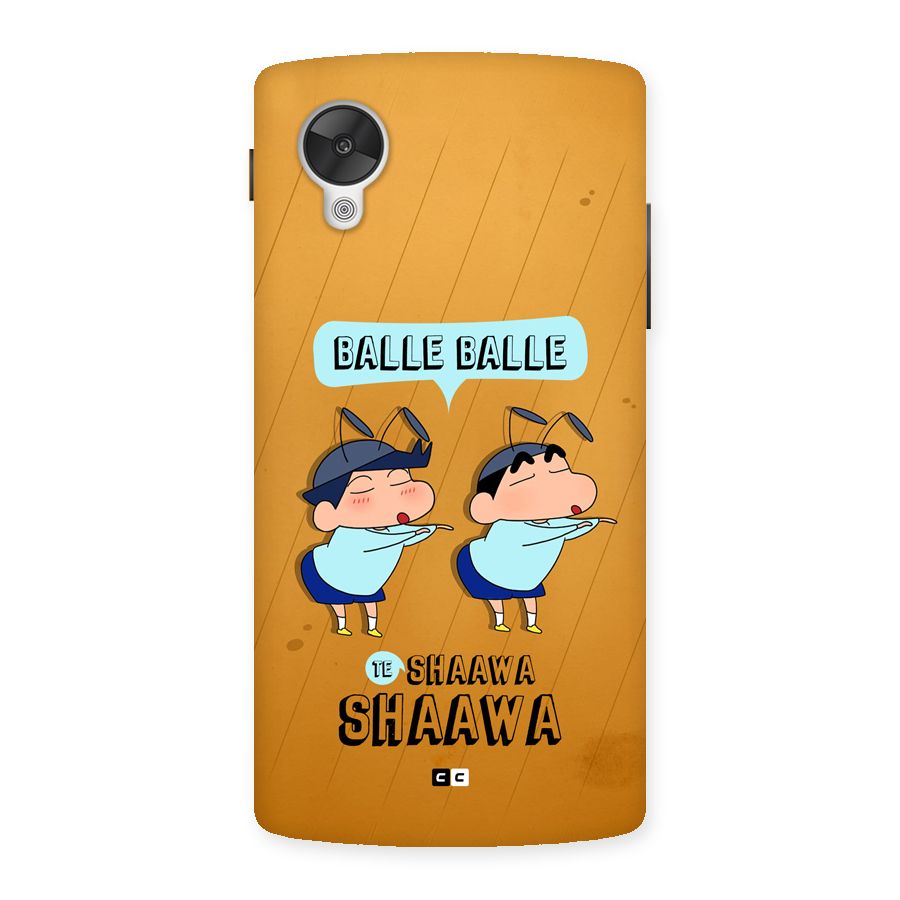 Balle Balle Shinchan Back Case for Google Nexus 5
