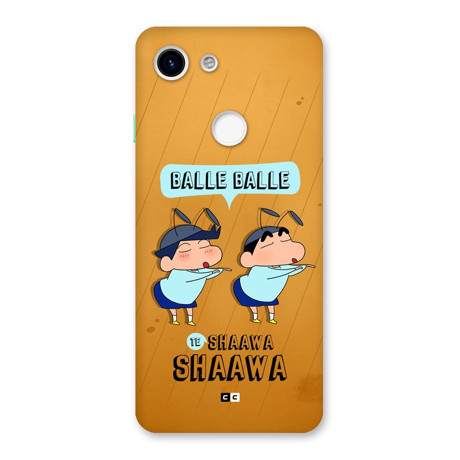Balle Balle Shinchan Back Case for Google Pixel 3