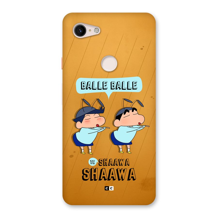 Balle Balle Shinchan Back Case for Google Pixel 3 XL