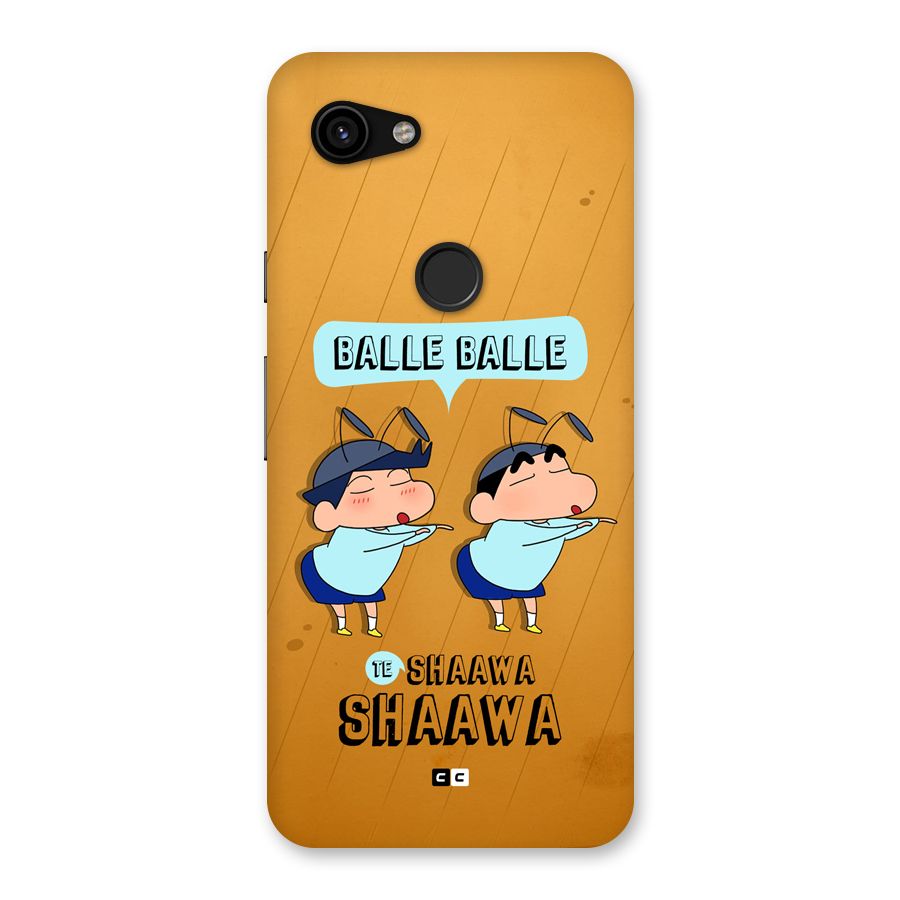Balle Balle Shinchan Back Case for Google Pixel 3a
