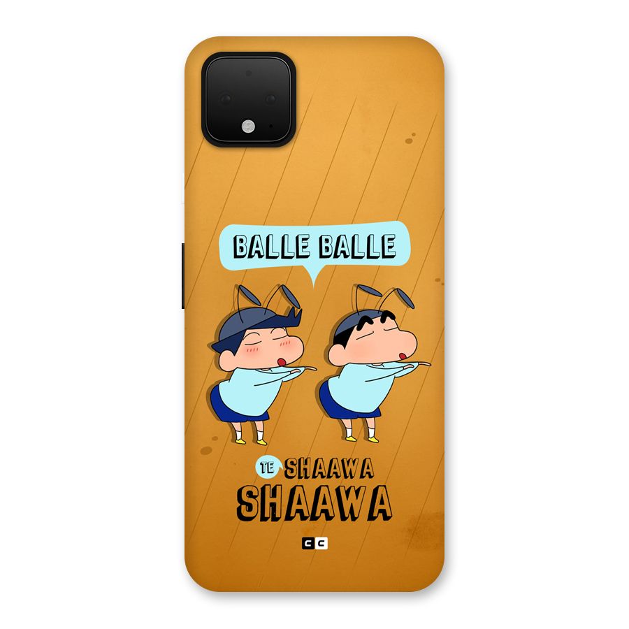Balle Balle Shinchan Back Case for Google Pixel 4 XL