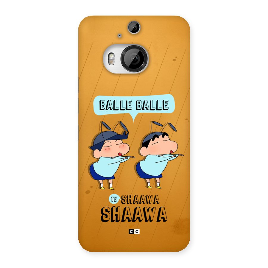 Balle Balle Shinchan Back Case for HTC One M9 Plus