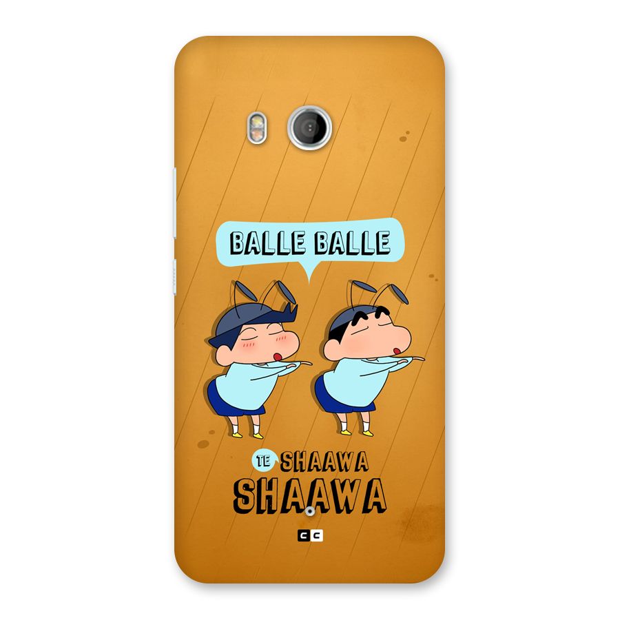 Balle Balle Shinchan Back Case for HTC U11