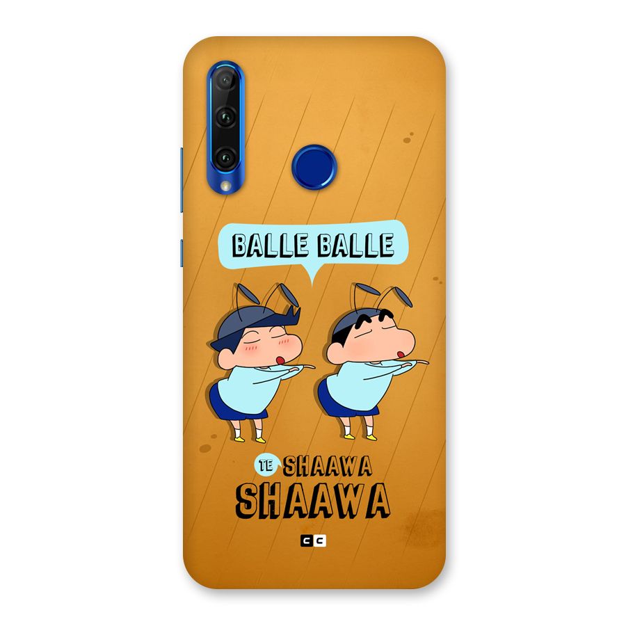 Balle Balle Shinchan Back Case for Honor 20i