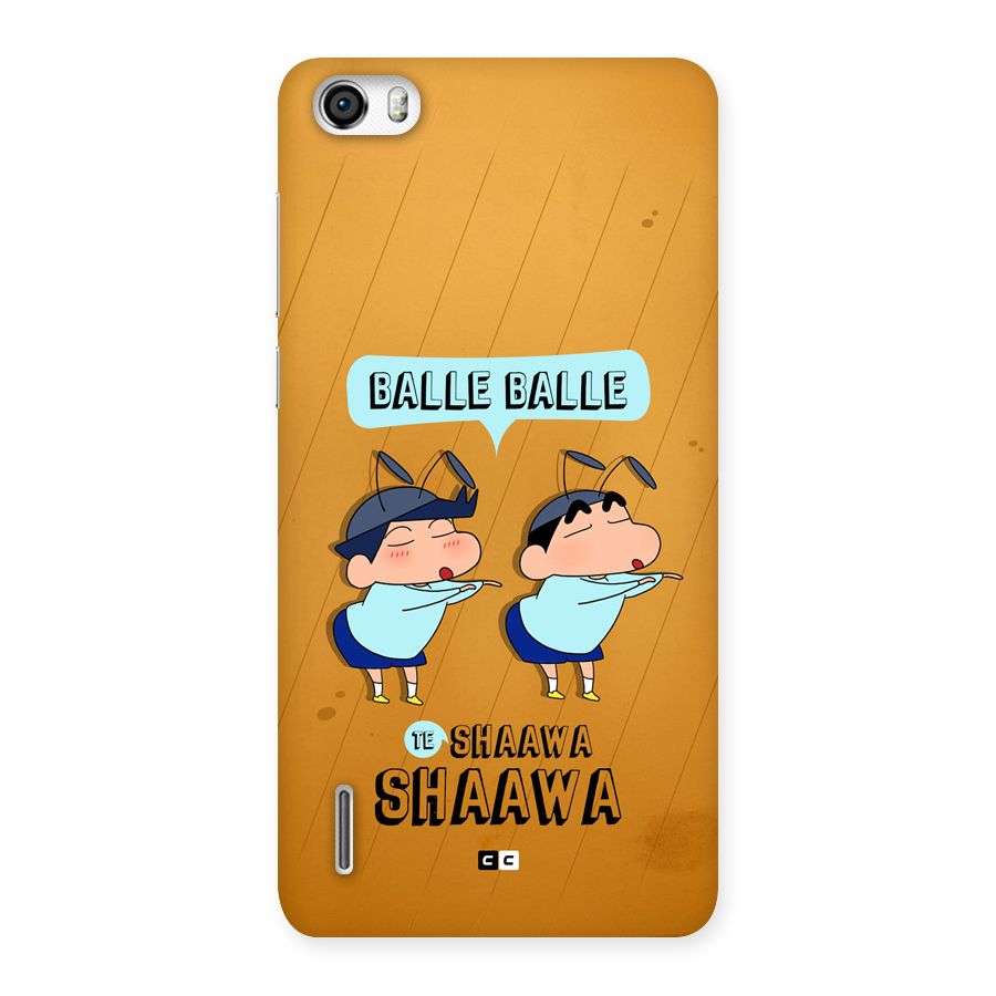 Balle Balle Shinchan Back Case for Honor 6