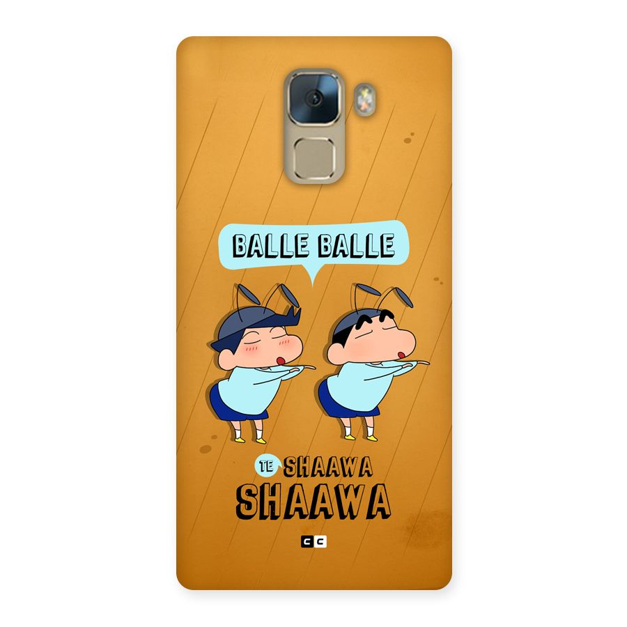 Balle Balle Shinchan Back Case for Honor 7