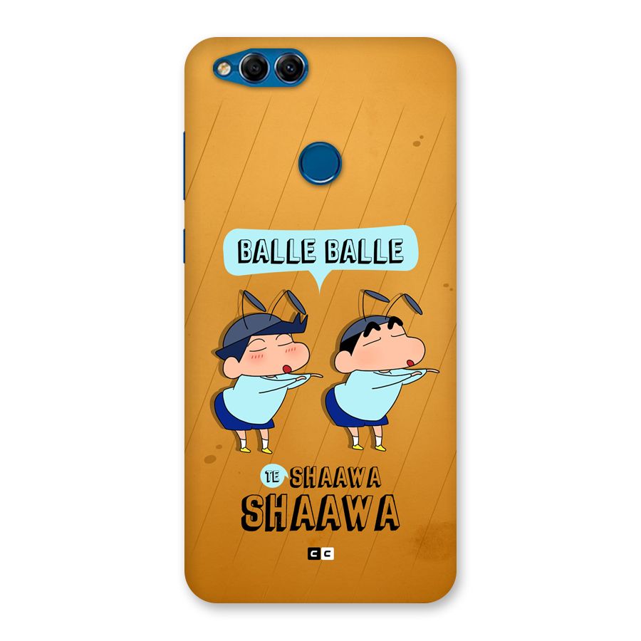 Balle Balle Shinchan Back Case for Honor 7X