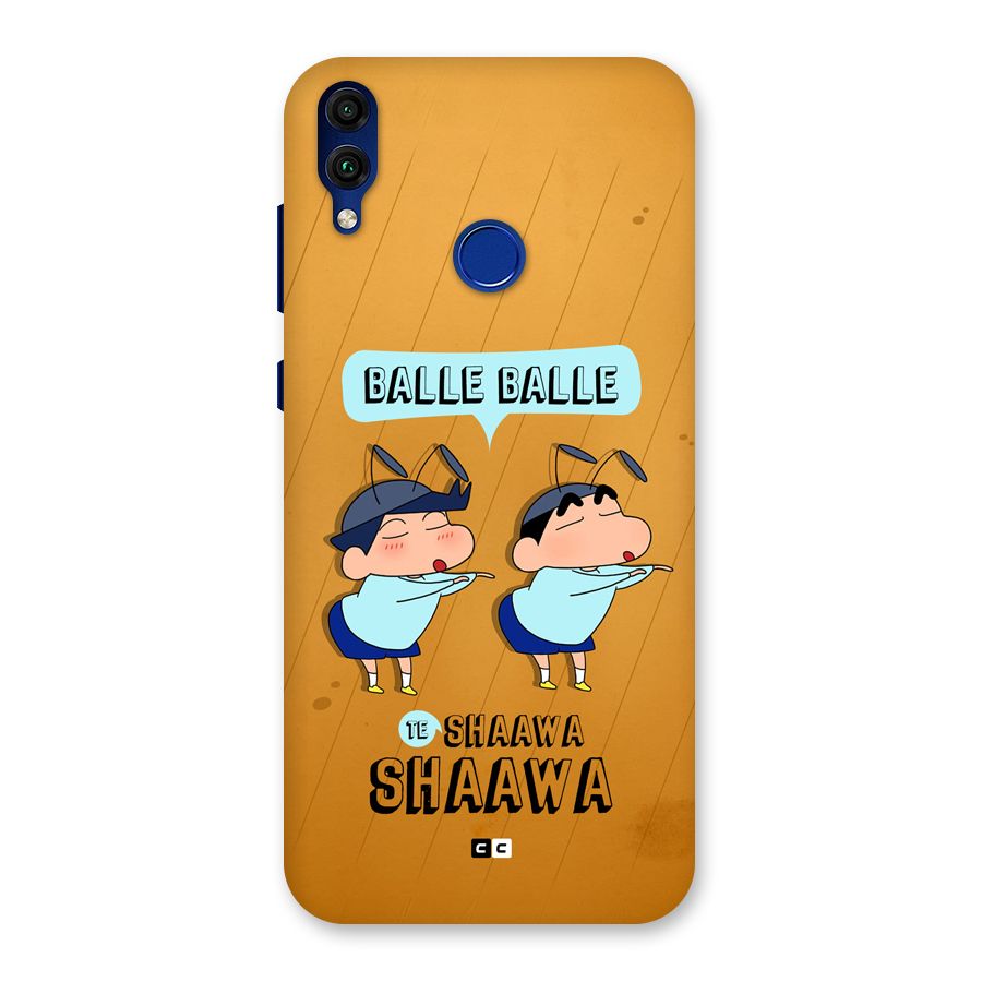 Balle Balle Shinchan Back Case for Honor 8C