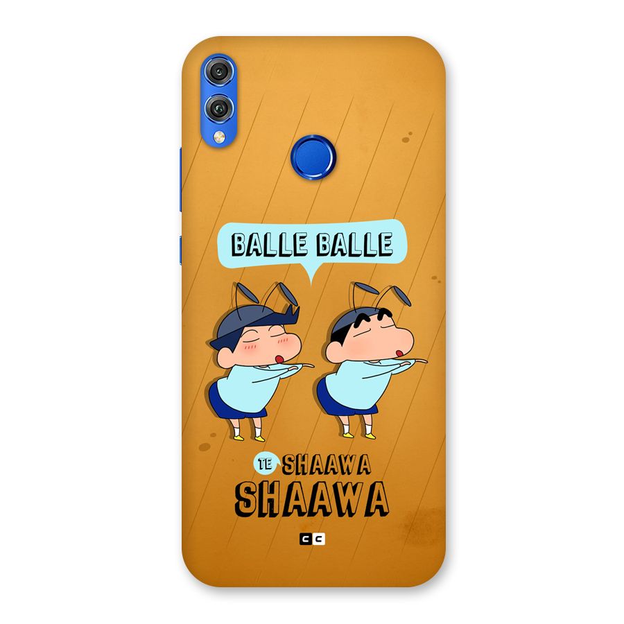 Balle Balle Shinchan Back Case for Honor 8X