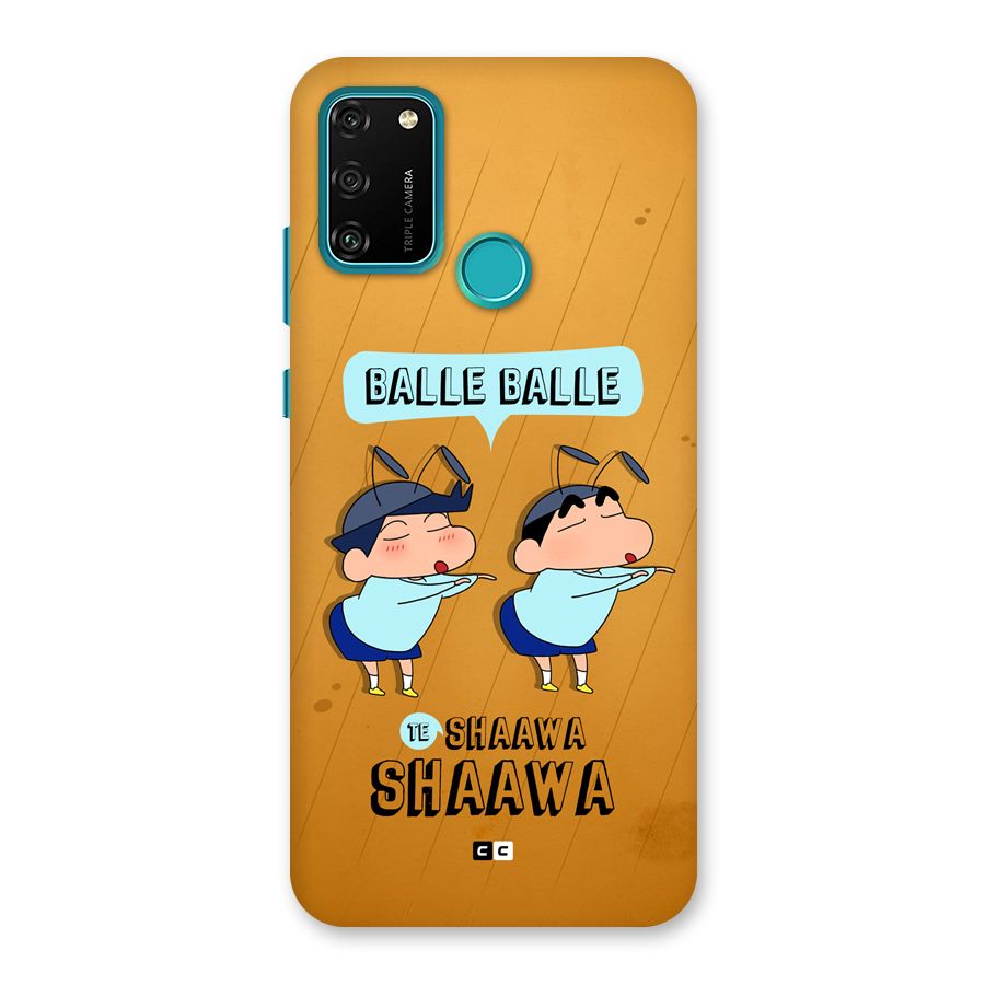 Balle Balle Shinchan Back Case for Honor 9A