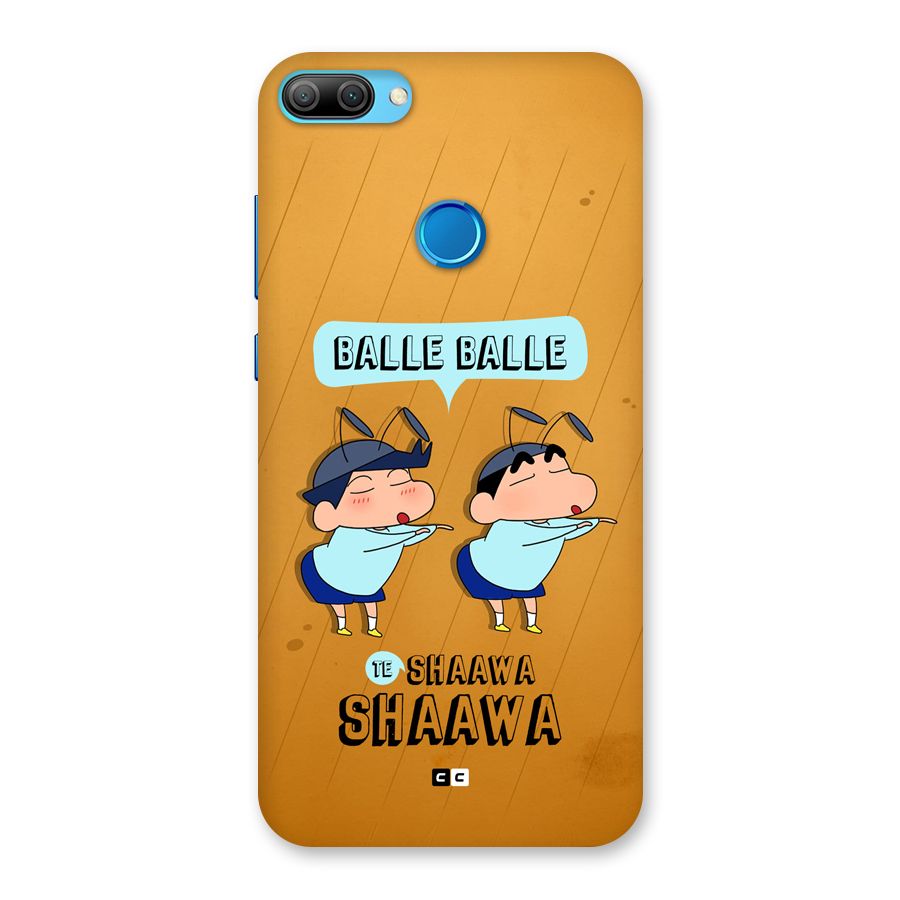 Balle Balle Shinchan Back Case for Honor 9N