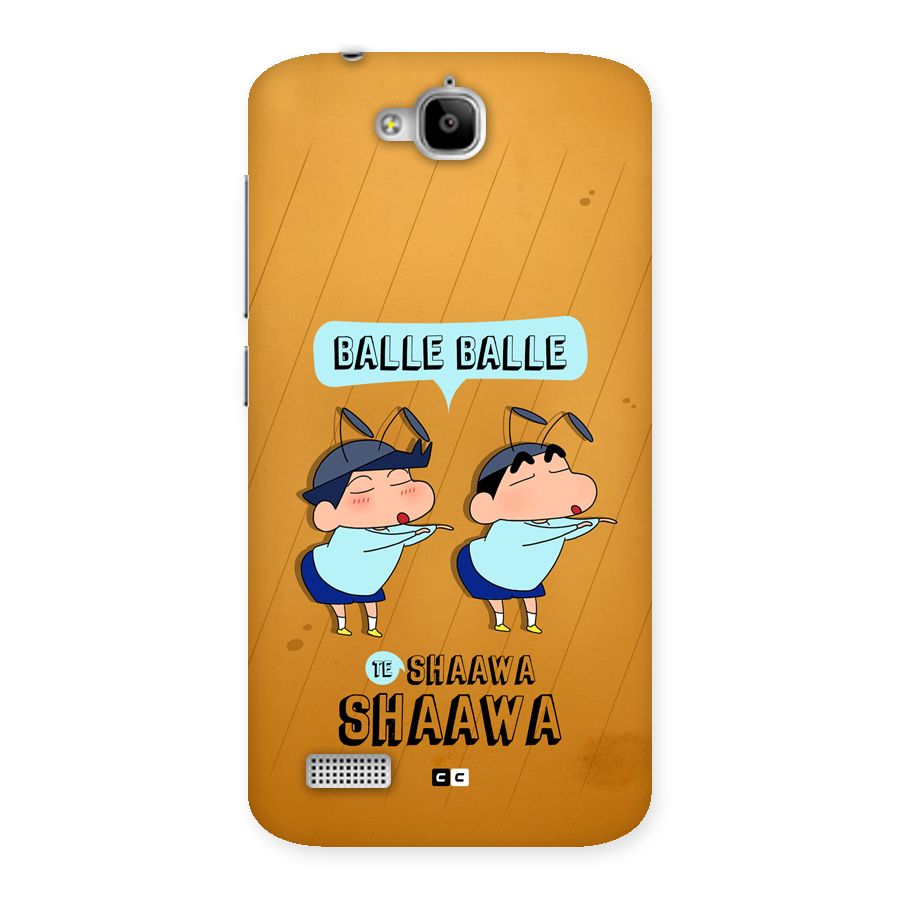 Balle Balle Shinchan Back Case for Honor Holly