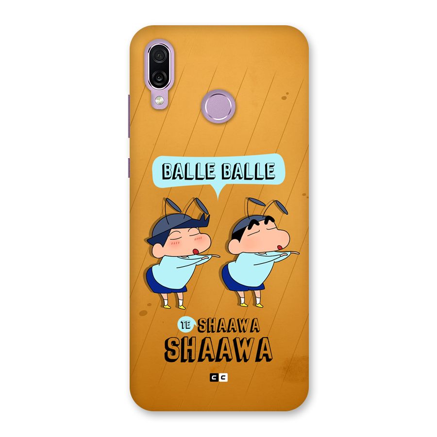 Balle Balle Shinchan Back Case for Honor Play