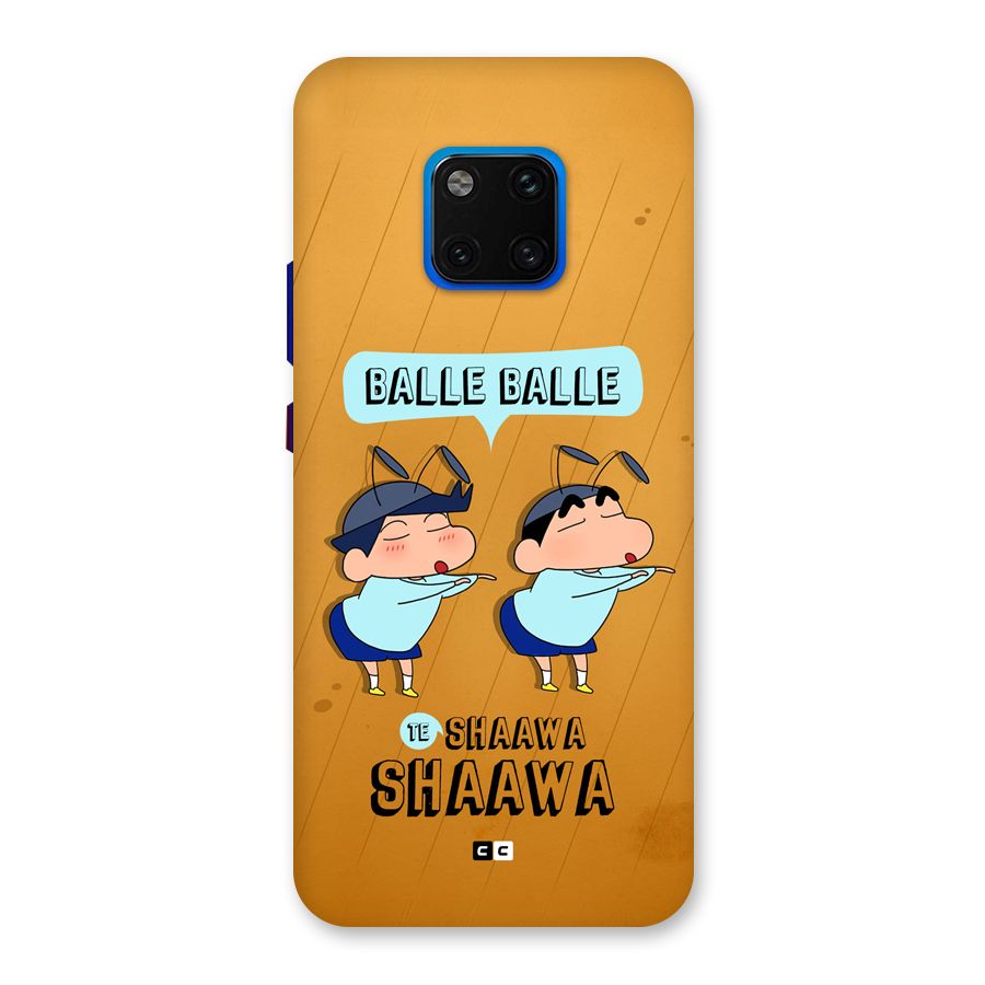 Balle Balle Shinchan Back Case for Huawei Mate 20 Pro