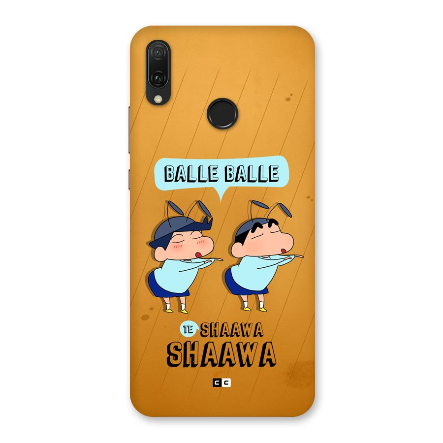 Balle Balle Shinchan Back Case for Huawei Y9 (2019)