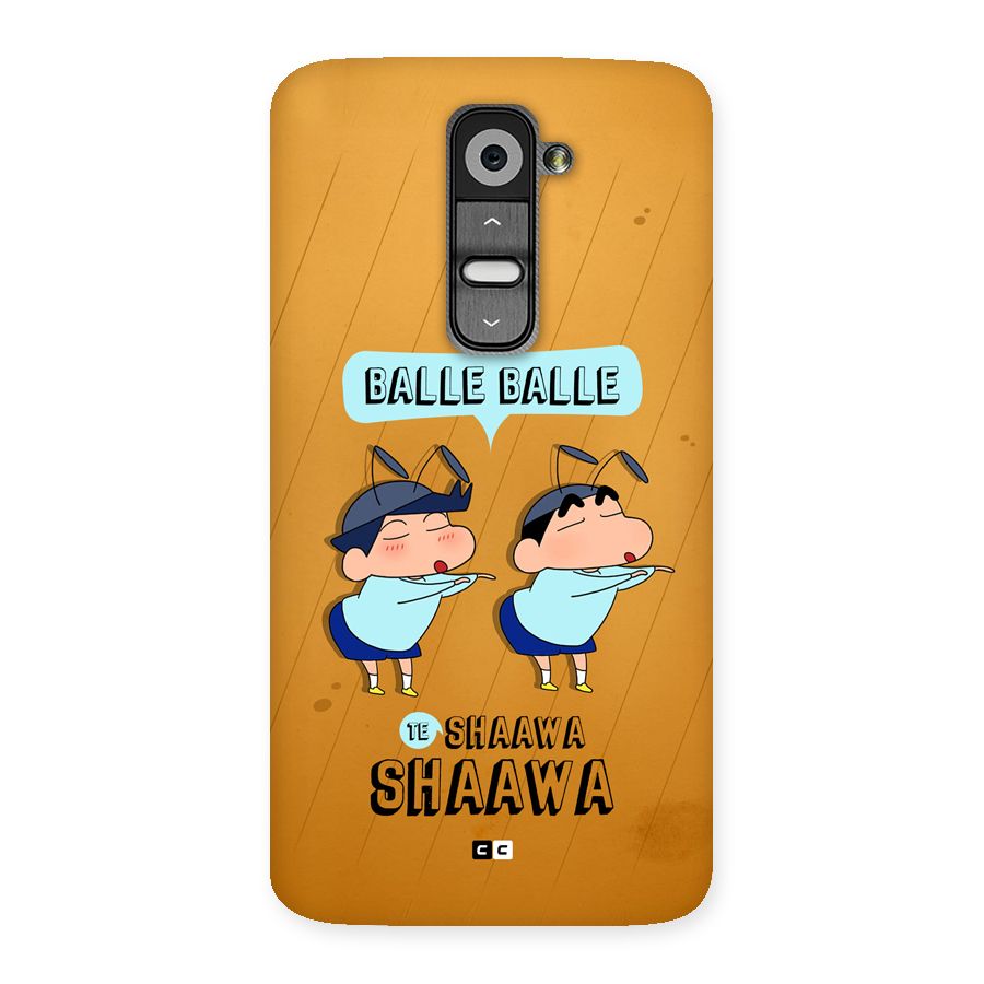 Balle Balle Shinchan Back Case for LG G2