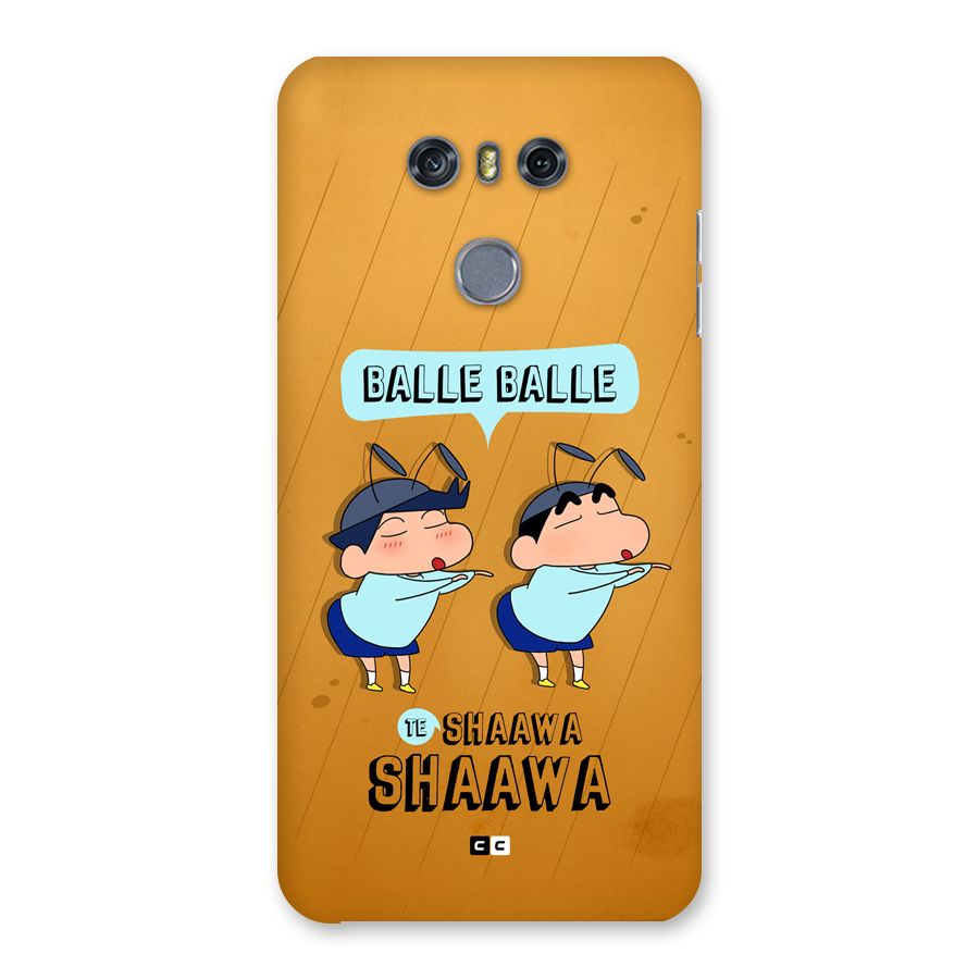 Balle Balle Shinchan Back Case for LG G6