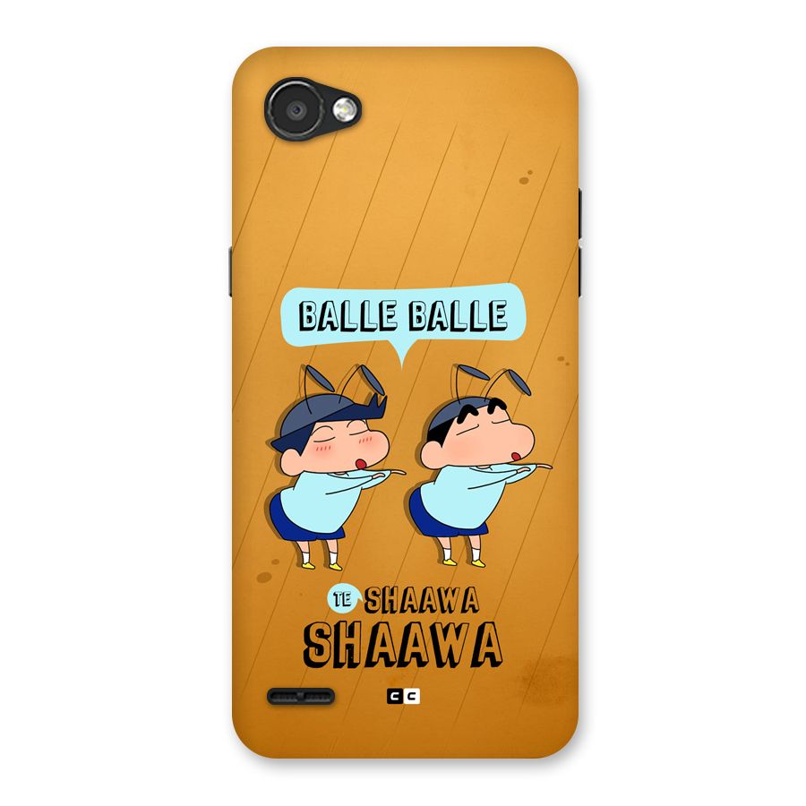 Balle Balle Shinchan Back Case for LG Q6