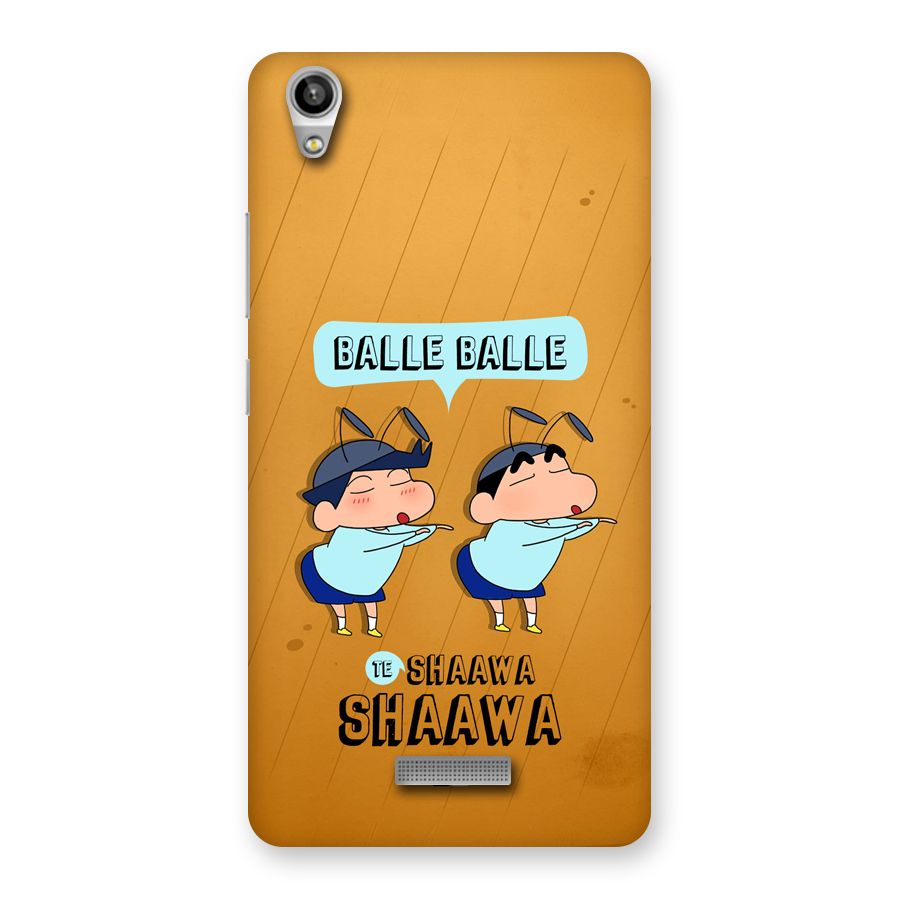 Balle Balle Shinchan Back Case for Lava Pixel V1