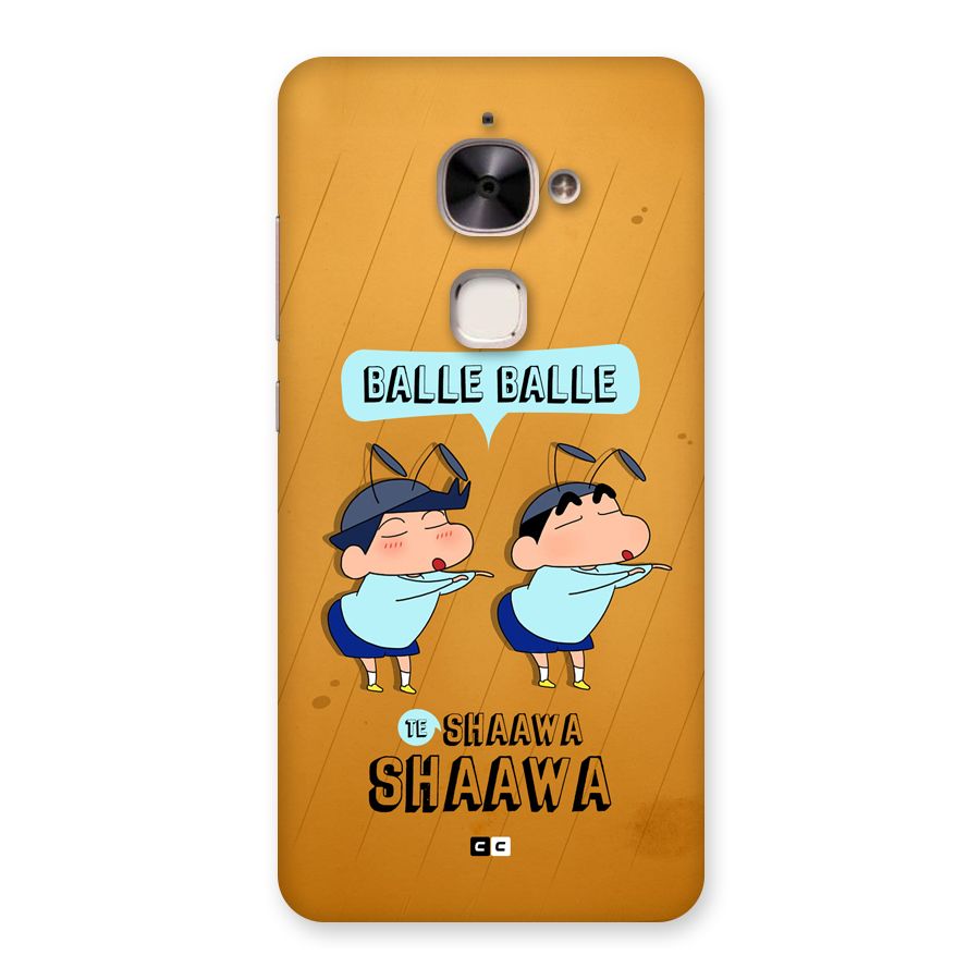 Balle Balle Shinchan Back Case for Le 2