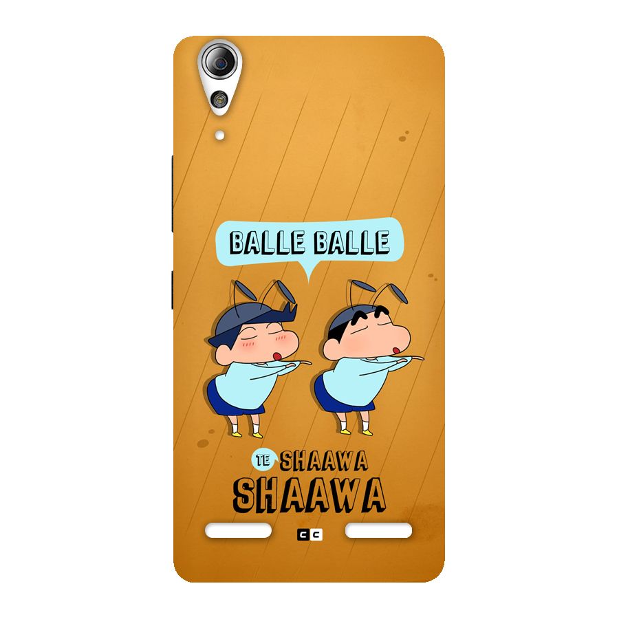 Balle Balle Shinchan Back Case for Lenovo A6000 Plus