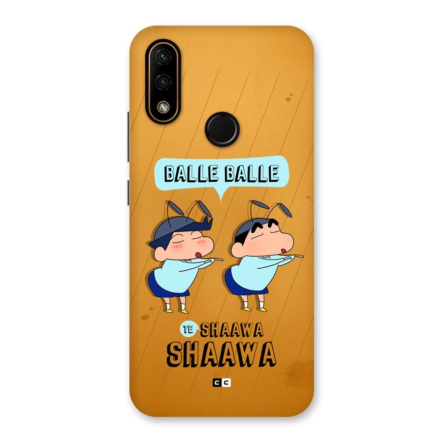 Balle Balle Shinchan Back Case for Lenovo A6 Note