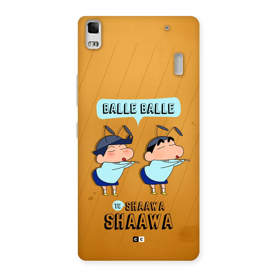 Balle Balle Shinchan Back Case for Lenovo A7000