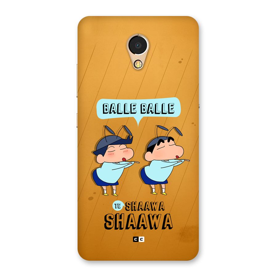 Balle Balle Shinchan Back Case for Lenovo P2
