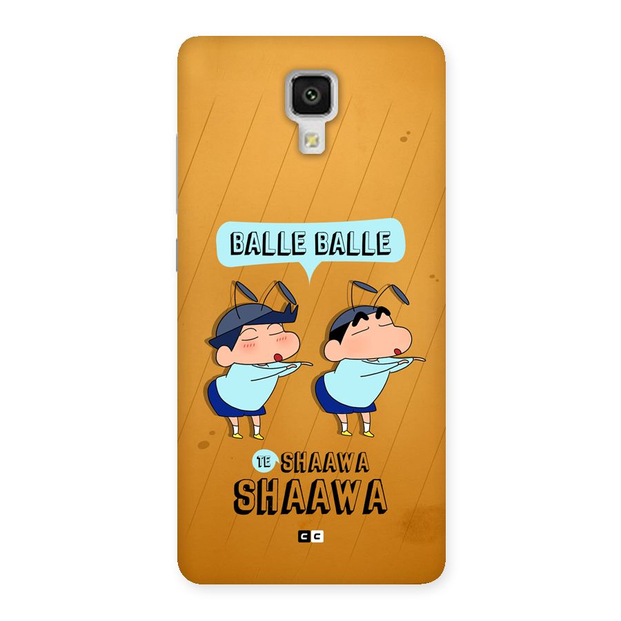 Balle Balle Shinchan Back Case for Mi4