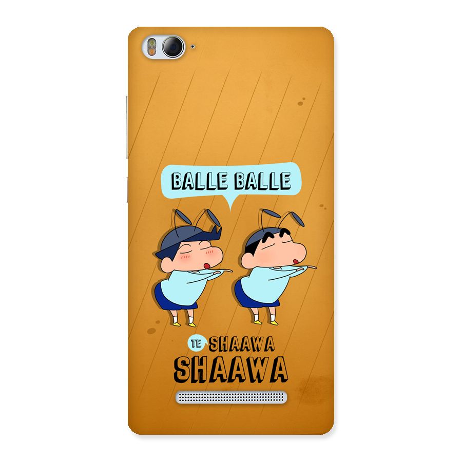 Balle Balle Shinchan Back Case for Mi4i