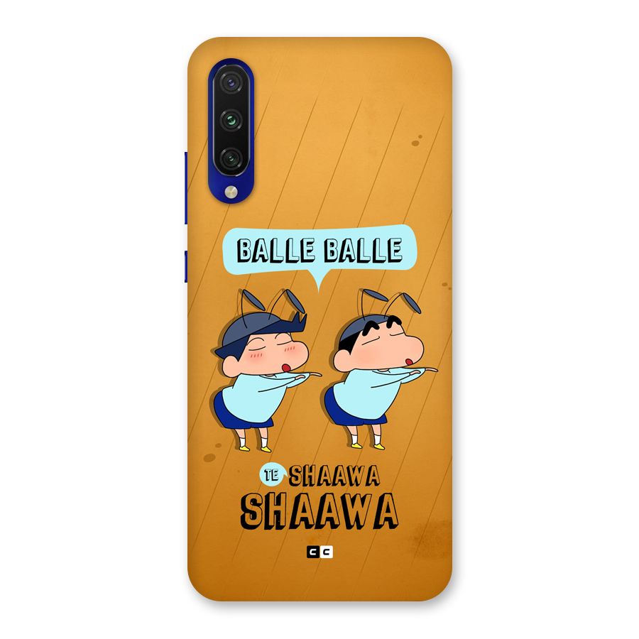 Balle Balle Shinchan Back Case for Mi A3