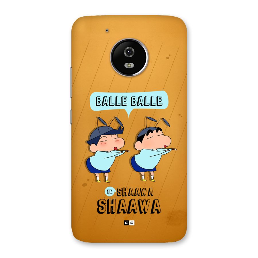 Balle Balle Shinchan Back Case for Moto G5