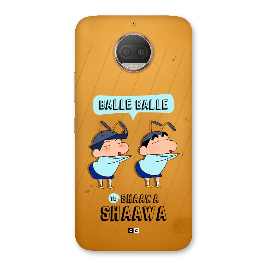 Balle Balle Shinchan Back Case for Moto G5s Plus