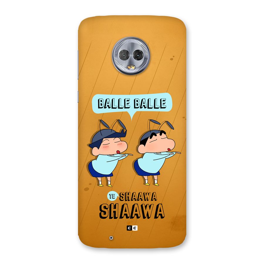 Balle Balle Shinchan Back Case for Moto G6