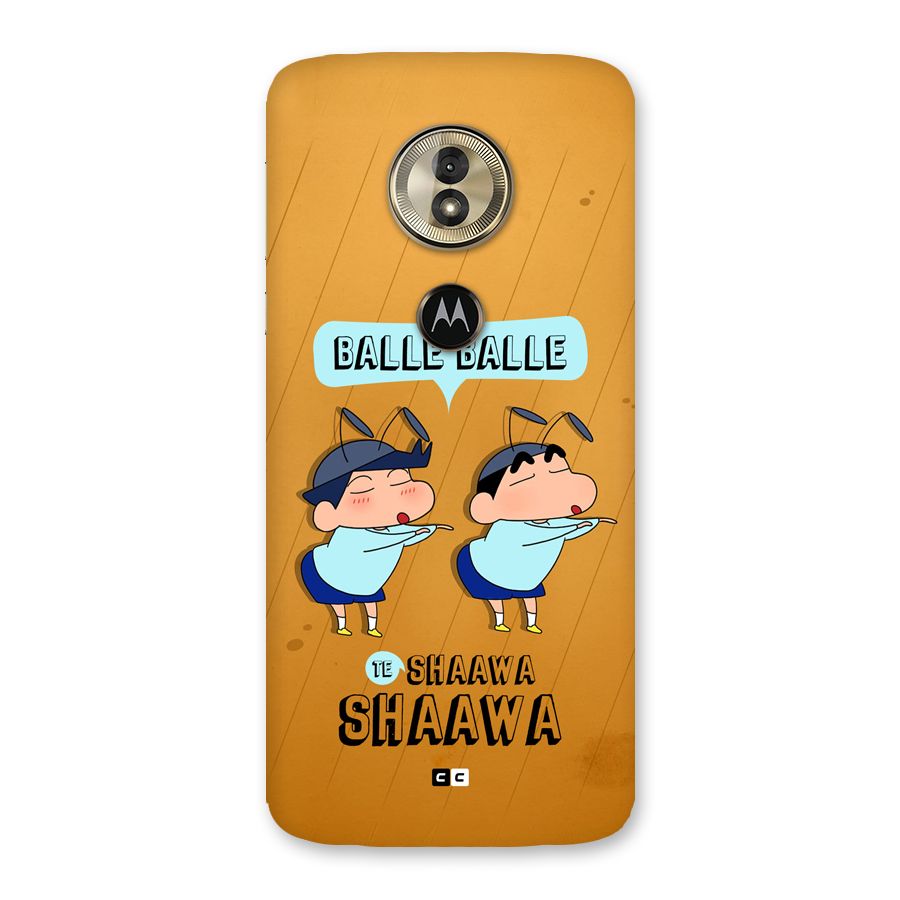 Balle Balle Shinchan Back Case for Moto G6 Play