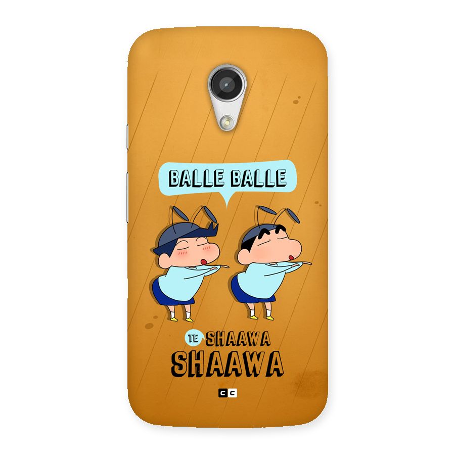 Balle Balle Shinchan Back Case for Moto G 2nd Gen