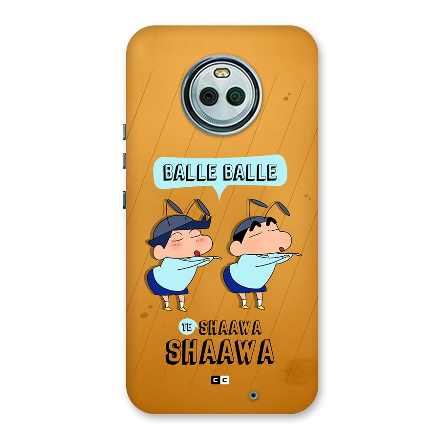 Balle Balle Shinchan Back Case for Moto X4