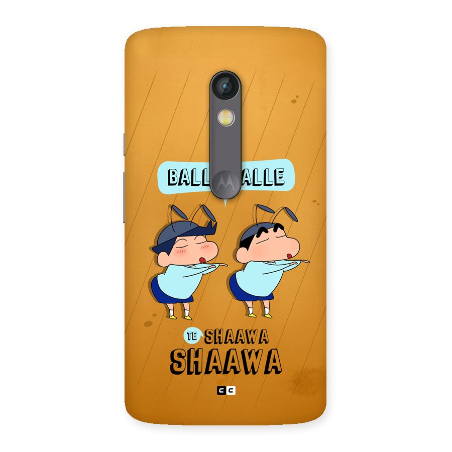 Balle Balle Shinchan Back Case for Moto X Play