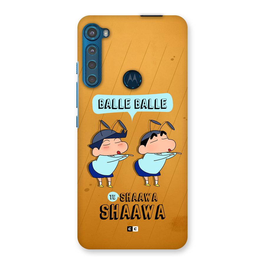 Balle Balle Shinchan Back Case for Motorola One Fusion Plus