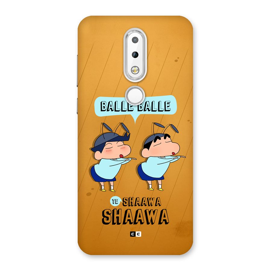 Balle Balle Shinchan Back Case for Nokia 6.1 Plus