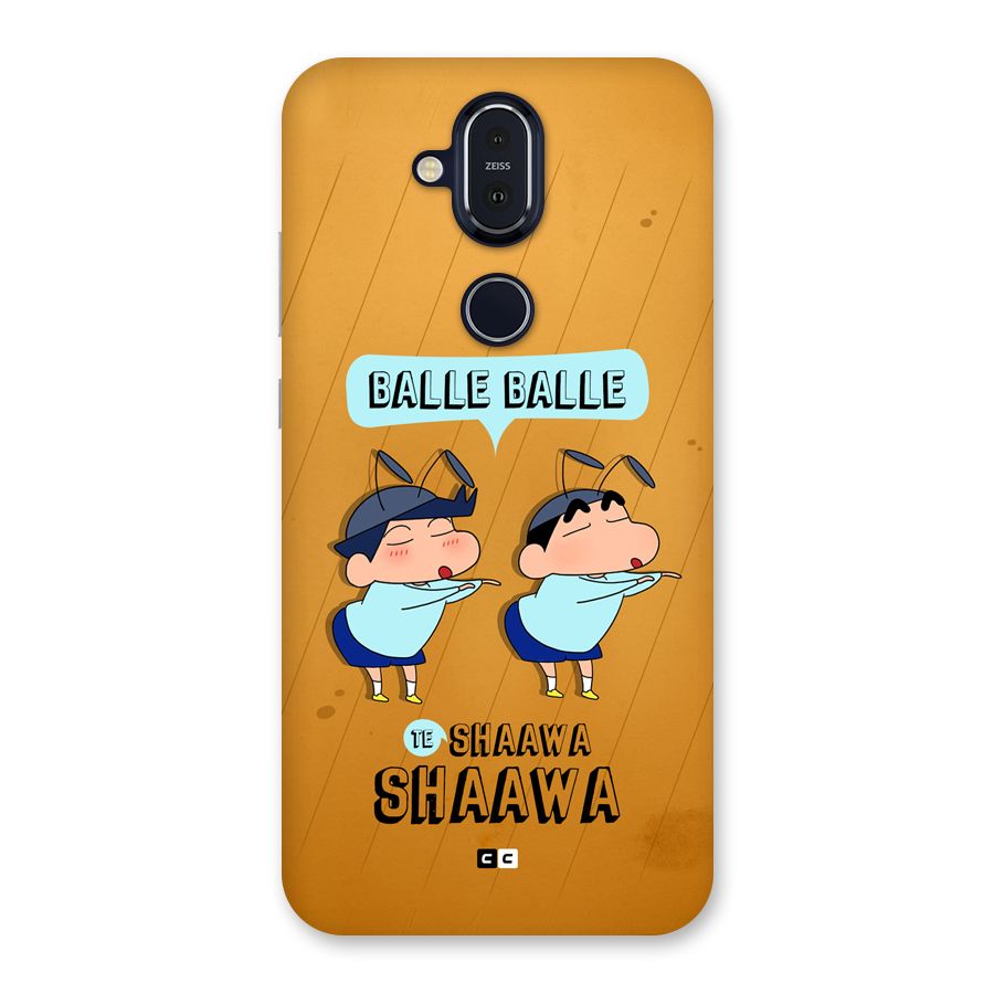 Balle Balle Shinchan Back Case for Nokia 8.1