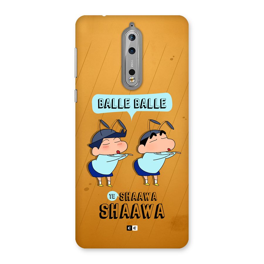 Balle Balle Shinchan Back Case for Nokia 8