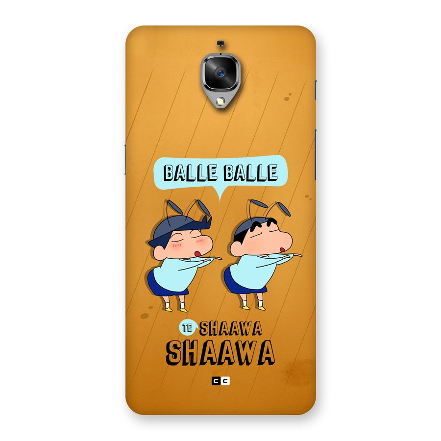 Balle Balle Shinchan Back Case for OnePlus 3T