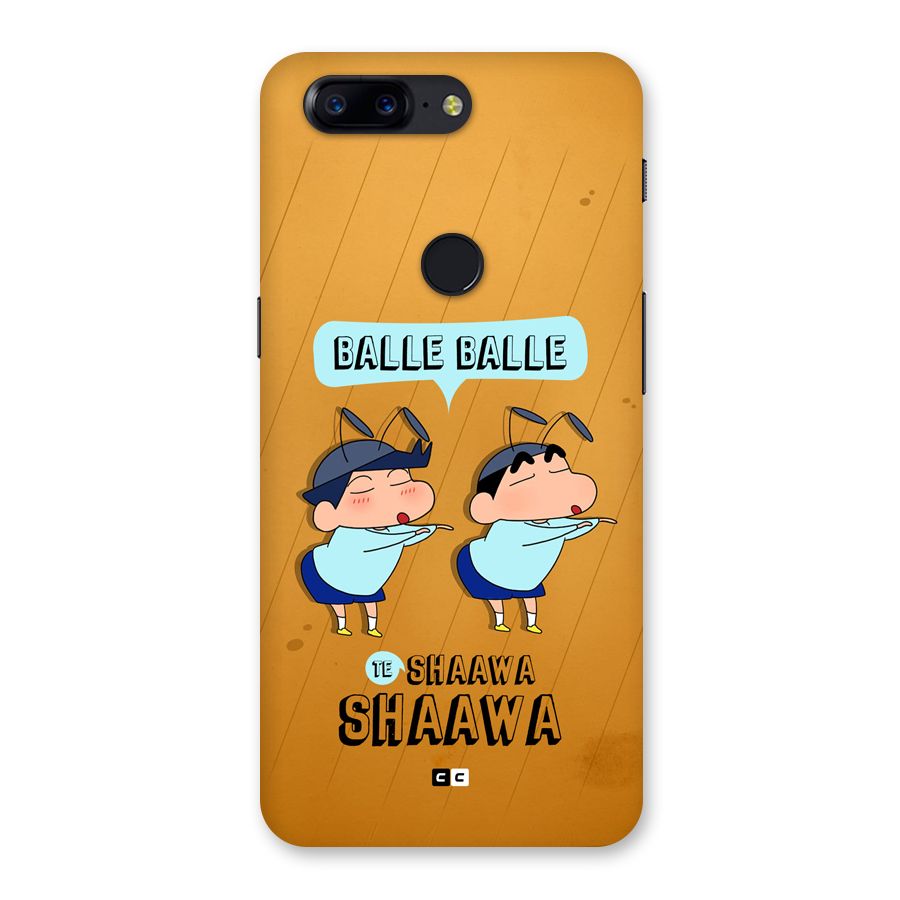 Balle Balle Shinchan Back Case for OnePlus 5T