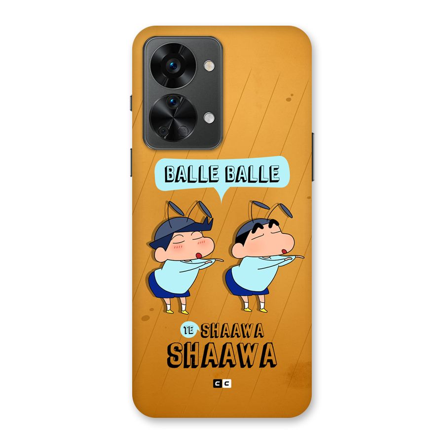 Balle Balle Shinchan Back Case for OnePlus Nord 2T
