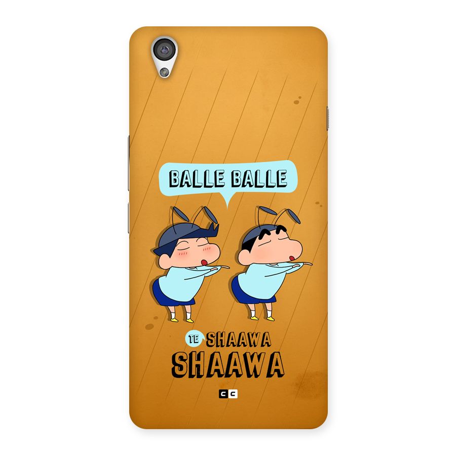 Balle Balle Shinchan Back Case for OnePlus X