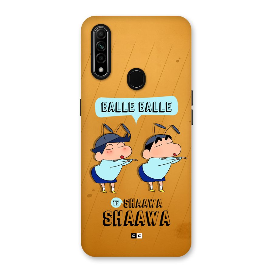 Balle Balle Shinchan Back Case for Oppo A31