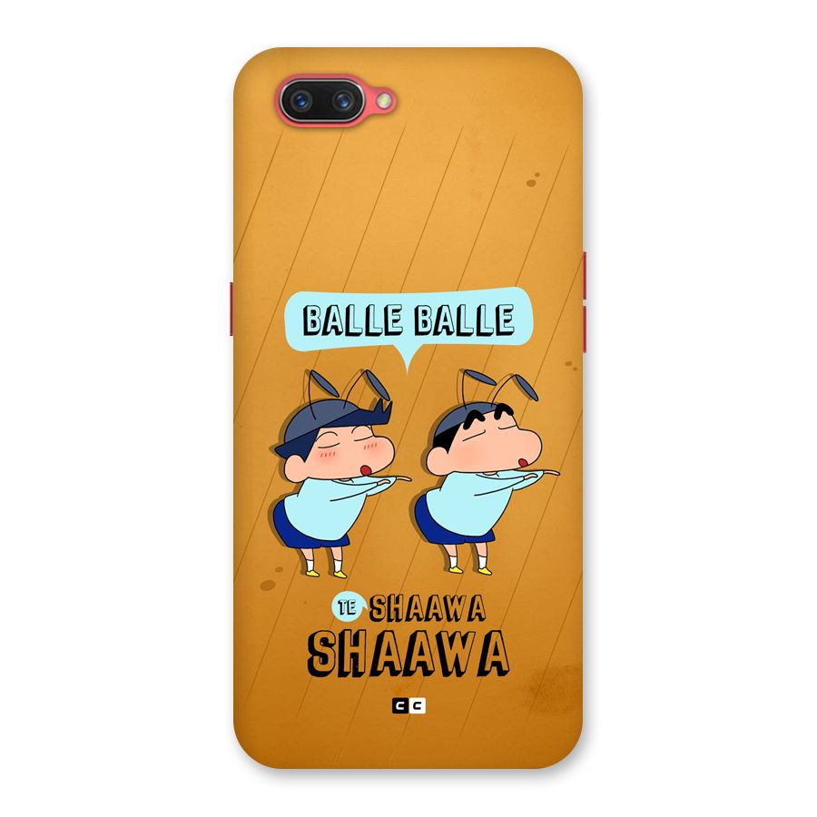 Balle Balle Shinchan Back Case for Oppo A3s
