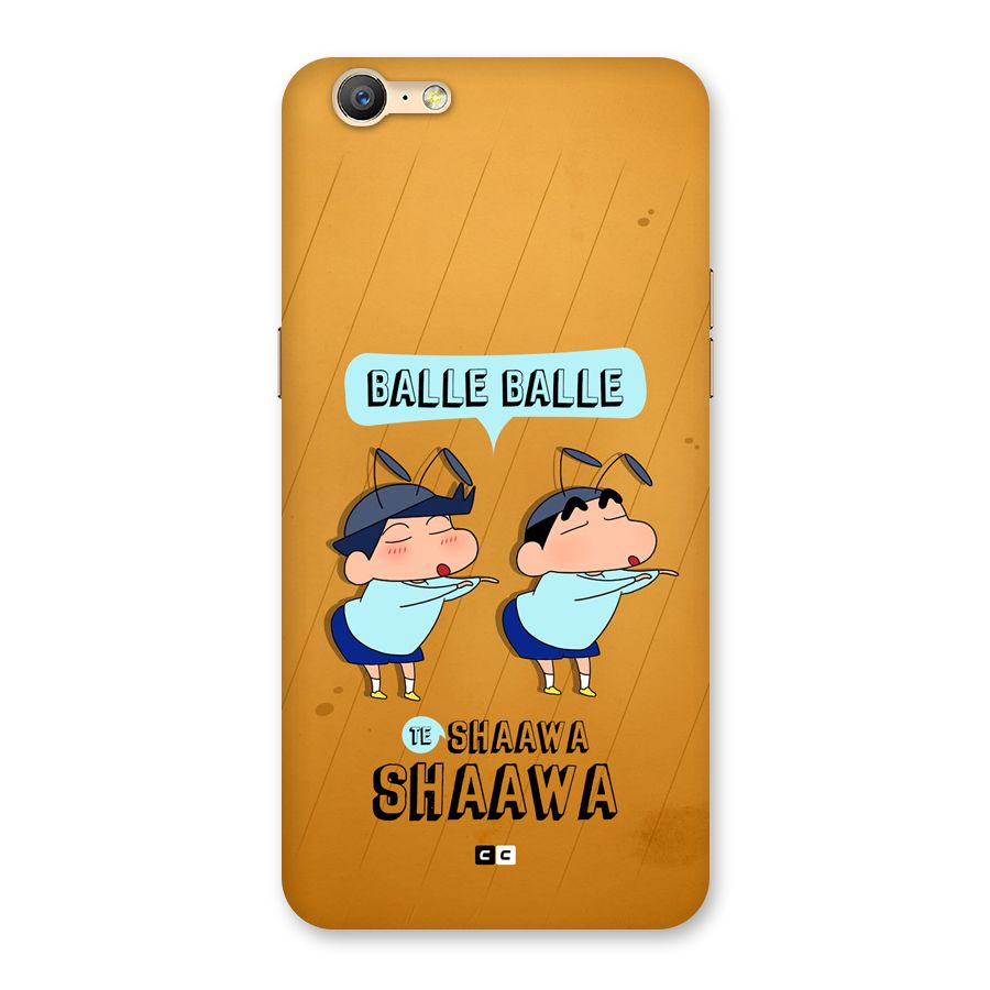 Balle Balle Shinchan Back Case for Oppo A57