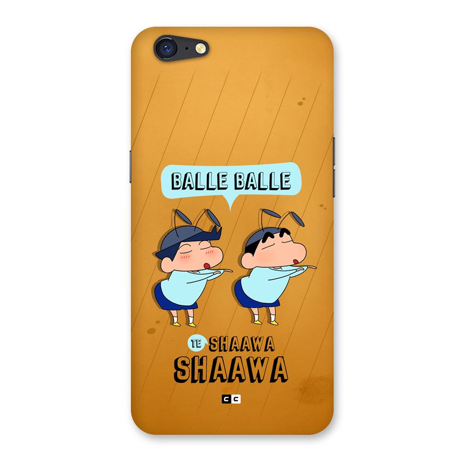 Balle Balle Shinchan Back Case for Oppo A71